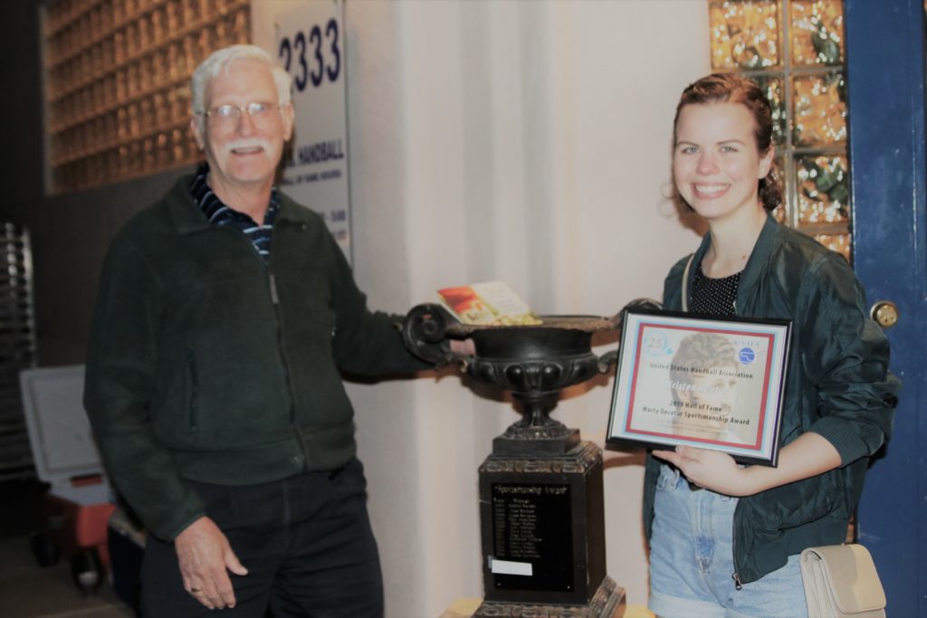 Marty Decatur Sportsmanship Award